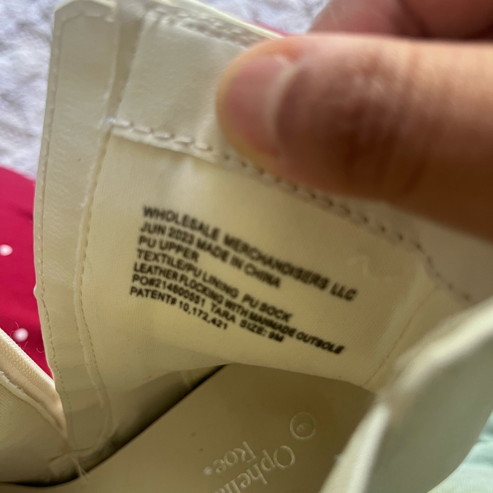 Pleather white boot - Picture 5 of 5